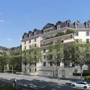 La Garenne Colombes ( Cloned ), Visuel Plessis Rue Descartes Arbres 03 850 - Eixa